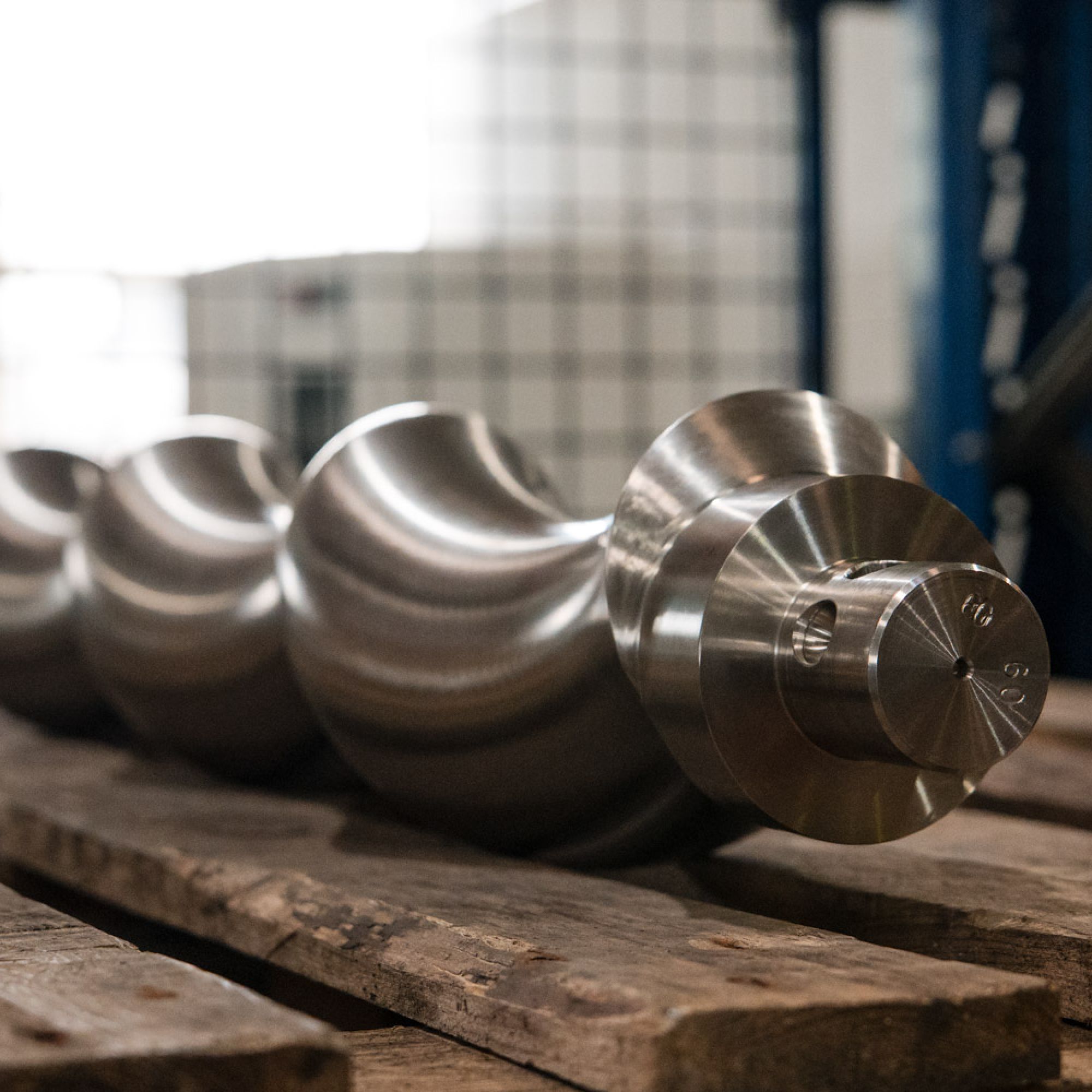 Gewundenes Werkstück