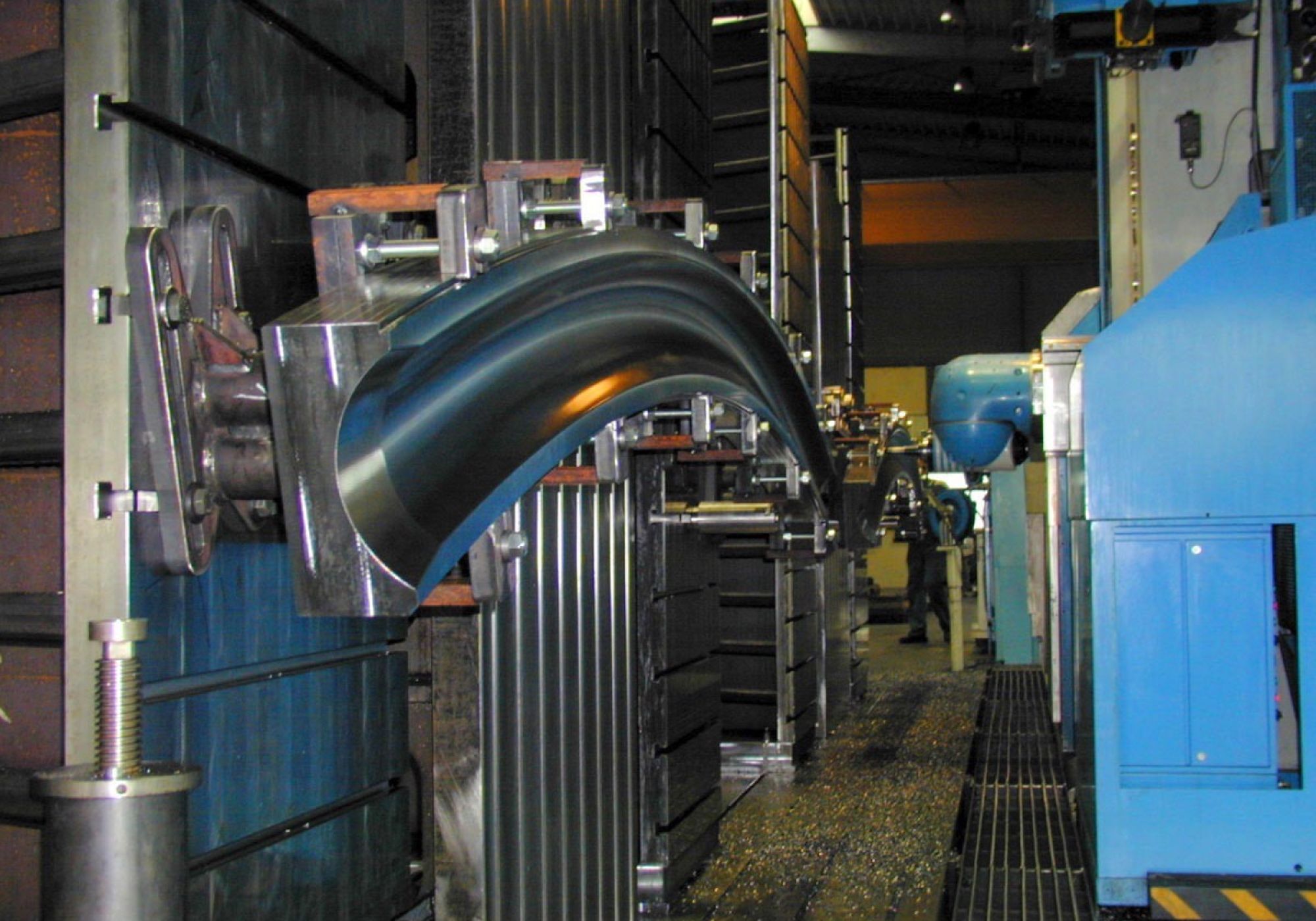 großes Segment gefräst